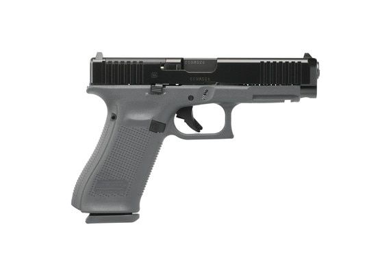 Glock 47 Gen 5 MOS 9mm pistol with optic-ready slide and grey polymer frame.